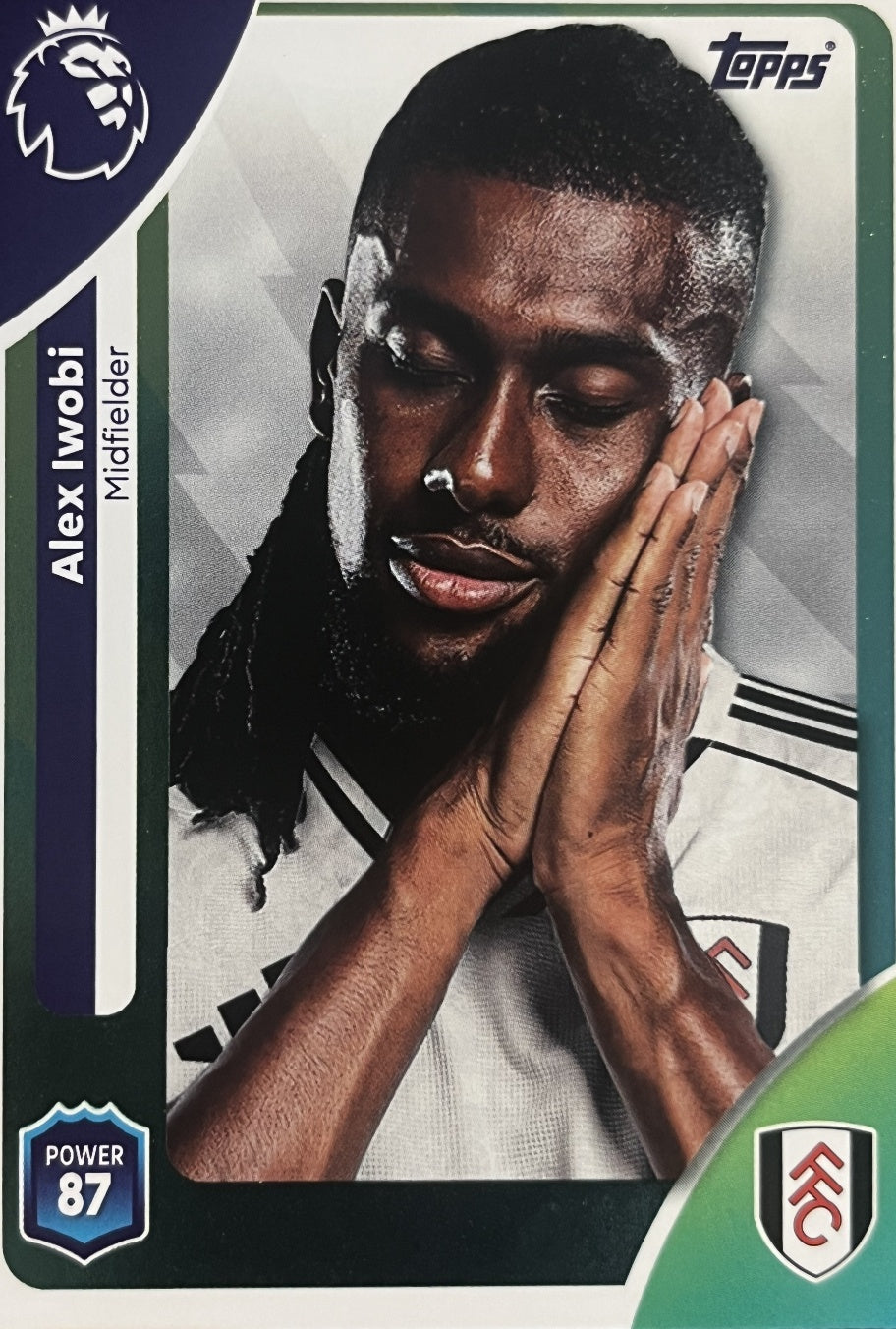 Alex Iwobi 2026 2026 Topps Premier League #154