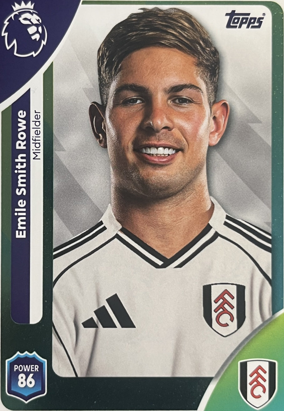 Emile Smith Rowe 2026 2026 Topps Premier League #155