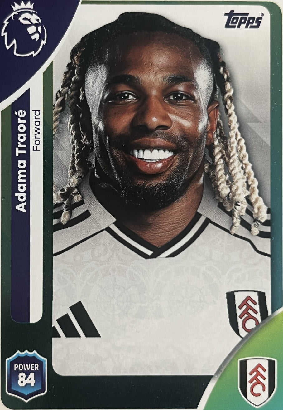 Adama Traoré 2026 2026 Topps Premier League #157