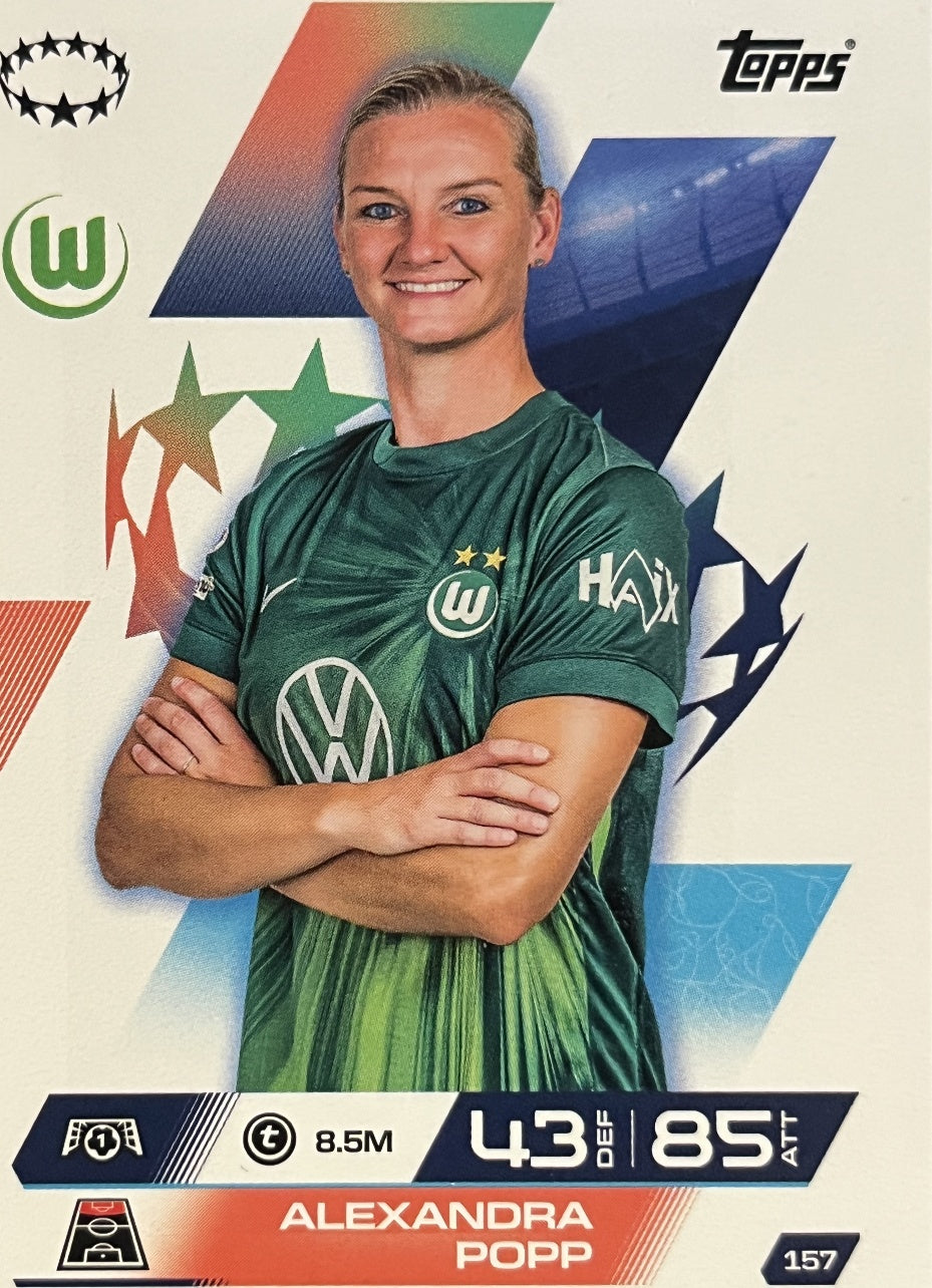 Alexandra Popp 2026 2026 Topps Match Attax Extra 2026 #157