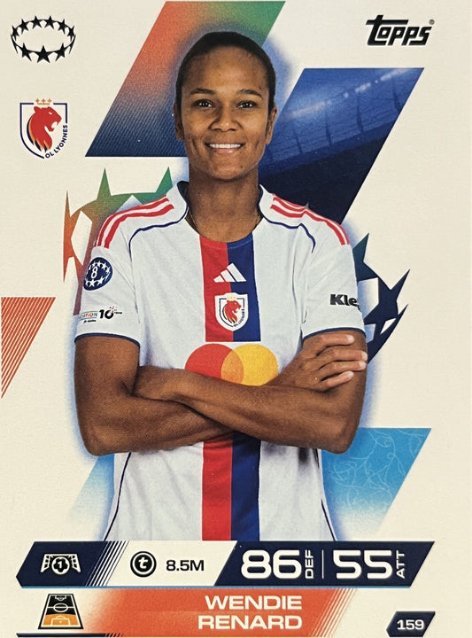 Wendie Renard 2026 2026 Topps Match Attax Extra 2026 #159