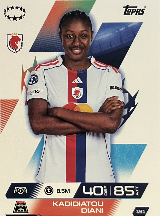 Kadidiatou Diani 2026 2026 Topps Match Attax Extra 2026 #161