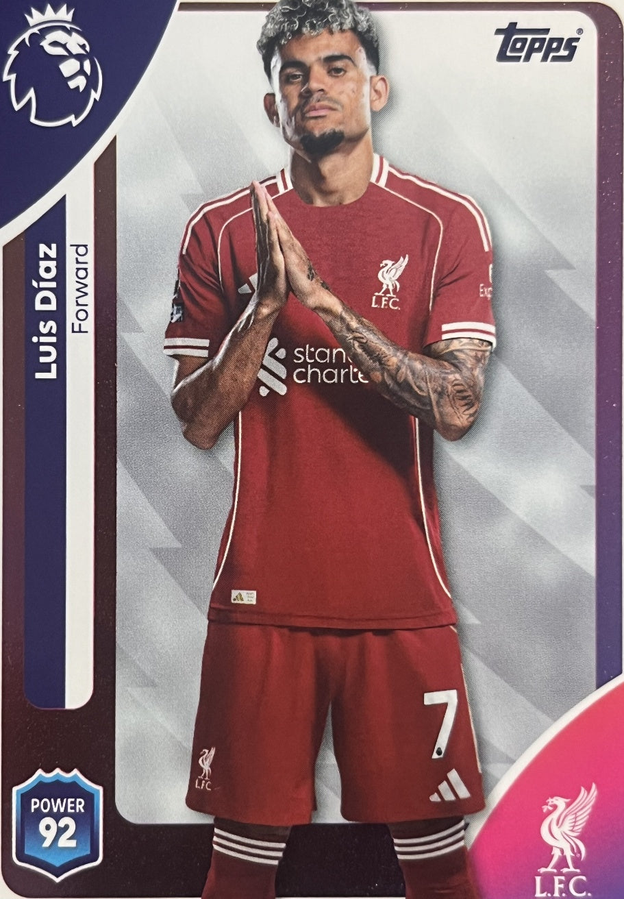 Luis Díaz 2026 2026 Topps Premier League #173