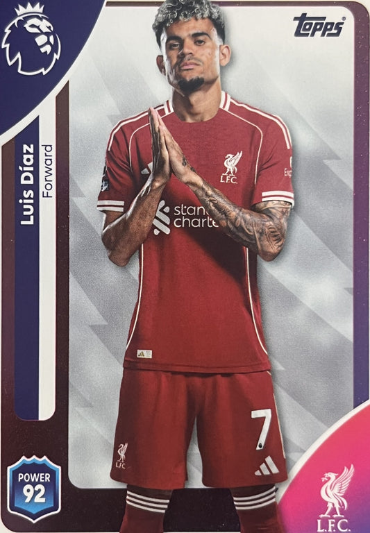 Luis Díaz 2026 2026 Topps Premier League #173