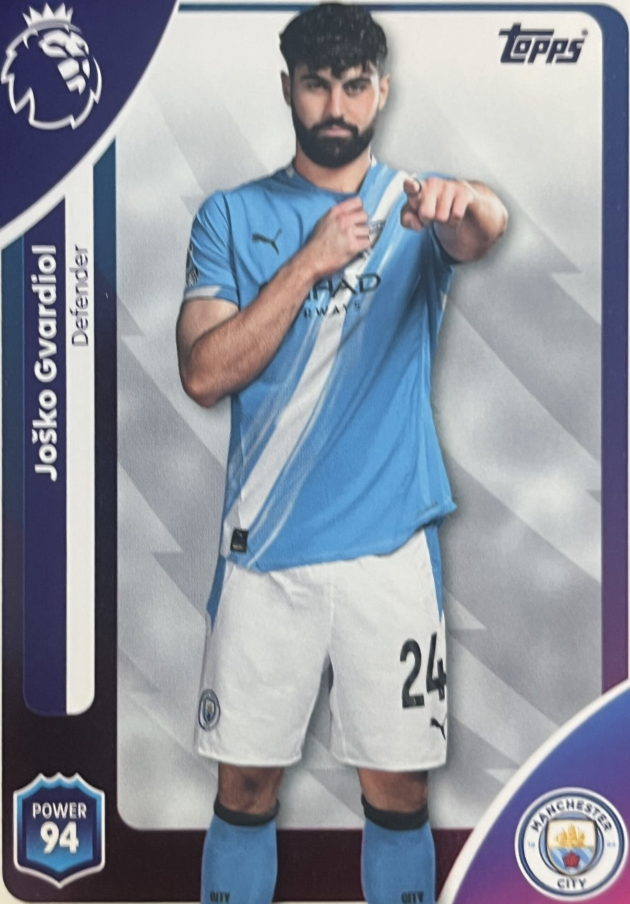 Joško Gvardiol 2026 2026 Topps Premier League #184