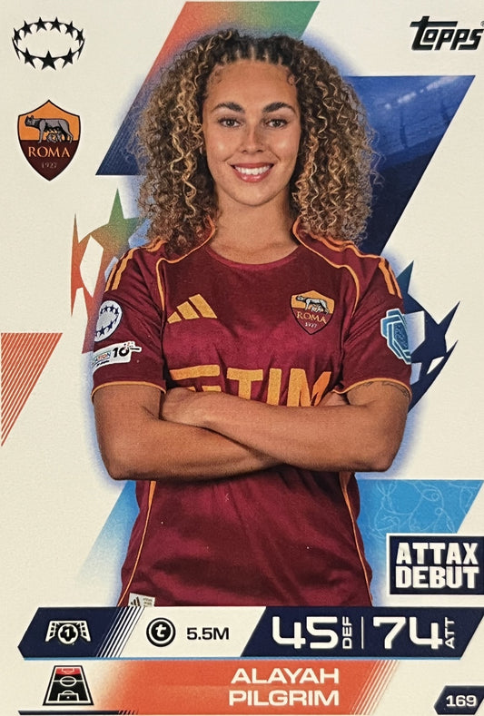 Alayah Pilgrim 2026 2026 Topps Match Attax Extra 2026 #169