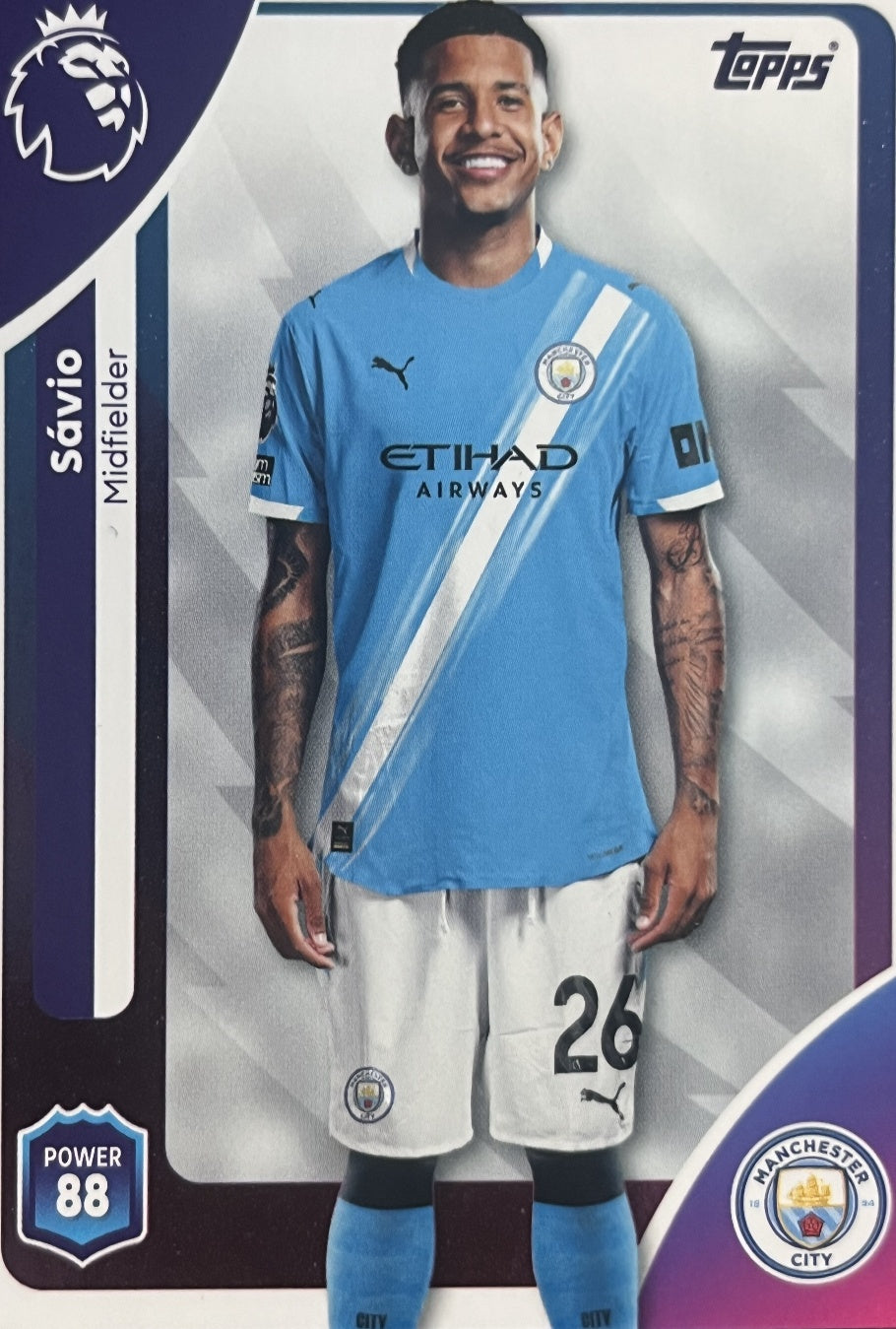 Sávio 2026 2026 Topps Premier League #192