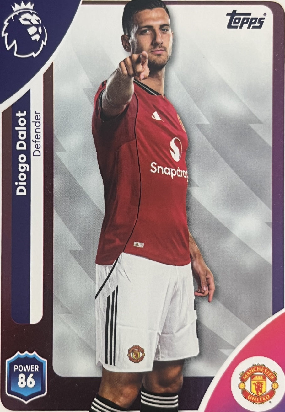 Diogo Dalot 2026 2026 Topps Premier League #204