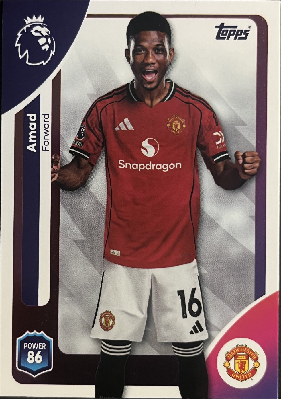 Amad 2026 2026 Topps Premier League #211