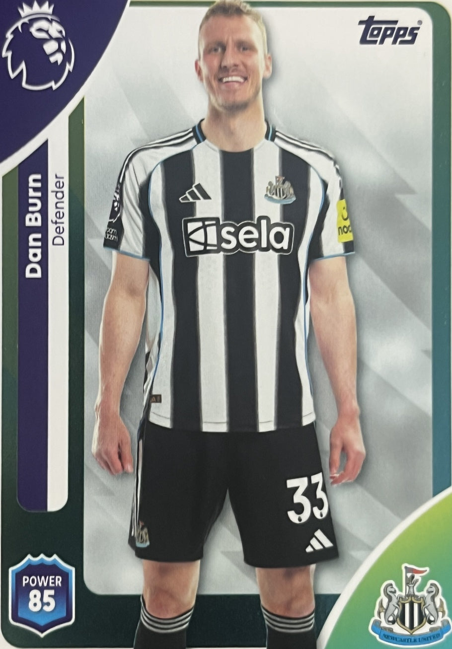 Dan Burn 2026 2026 Topps Premier League #219