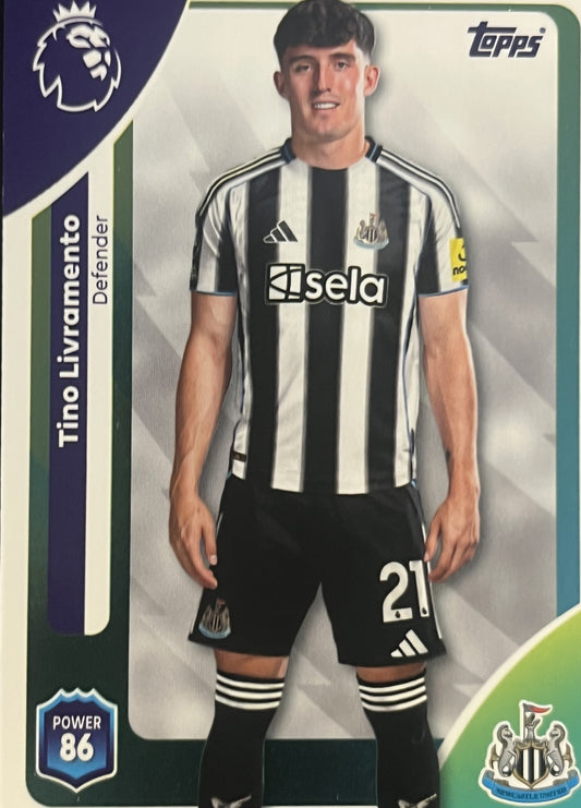 Tino Livramento 2026 2026 Topps Premier League #222