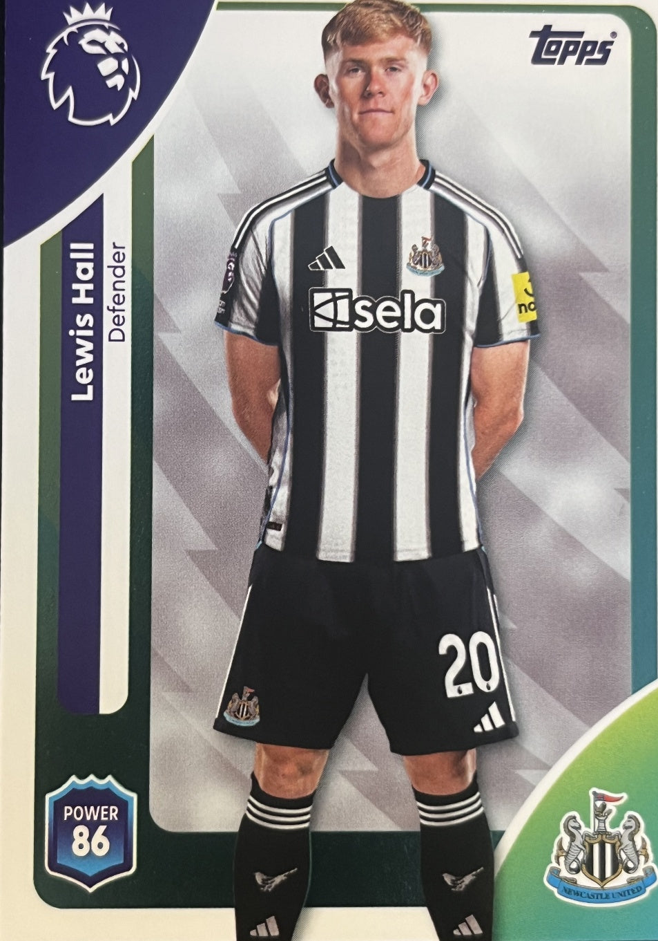 Lewis Hall 2026 2026 Topps Premier League #223