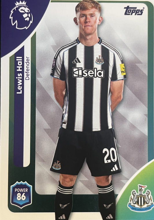 Lewis Hall 2026 2026 Topps Premier League #223