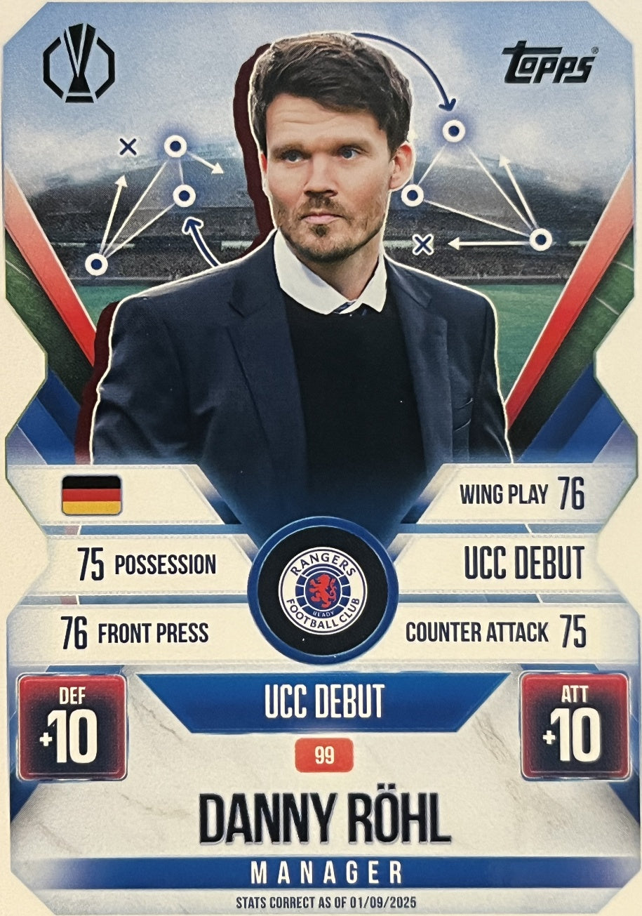 Danny Rohl 2026 2026 Topps Match Attax Extra 2026 #99