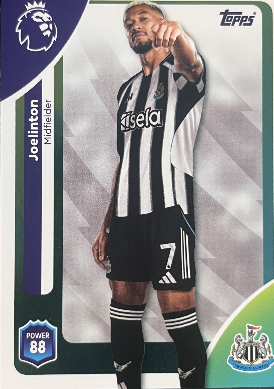 Joelinton 2026 2026 Topps Premier League #226