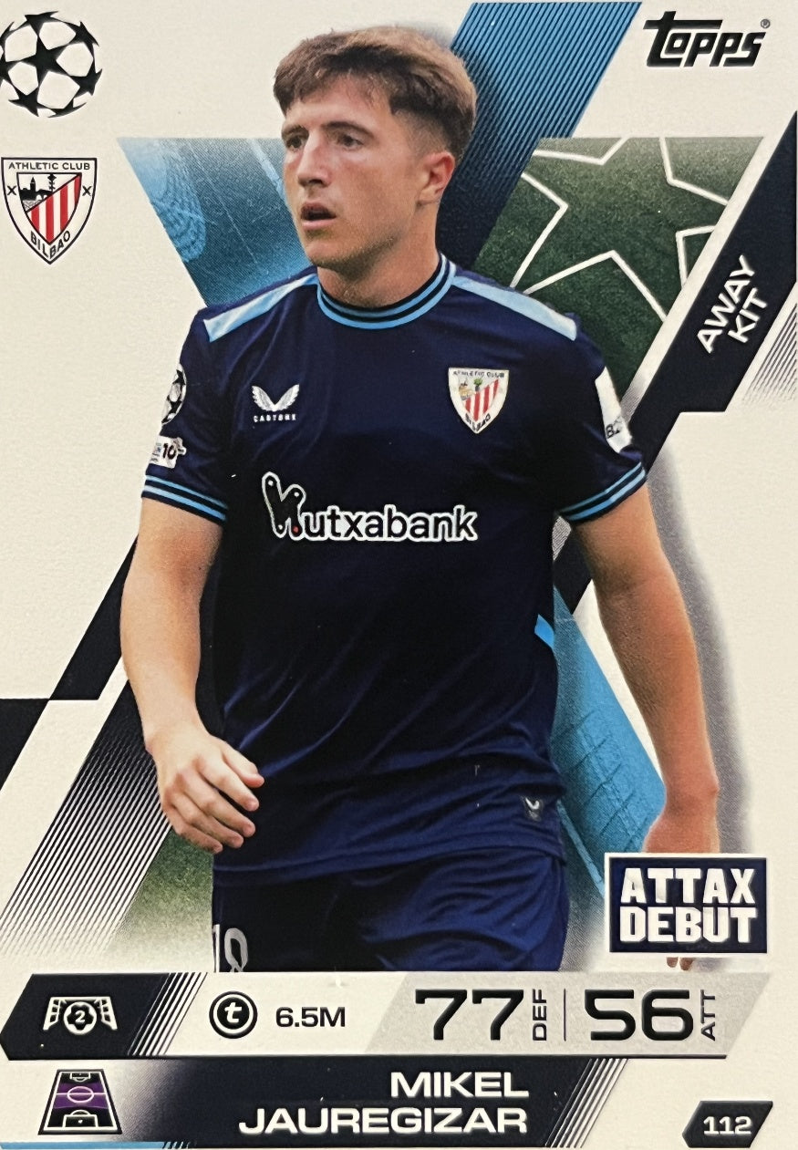 Mikel Jauregizar 2026 2026 Topps Match Attax Extra 2026 #112