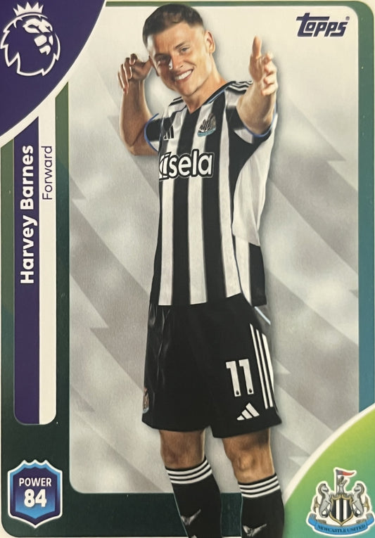 Harvey Barnes 2026 2026 Topps Premier League #229