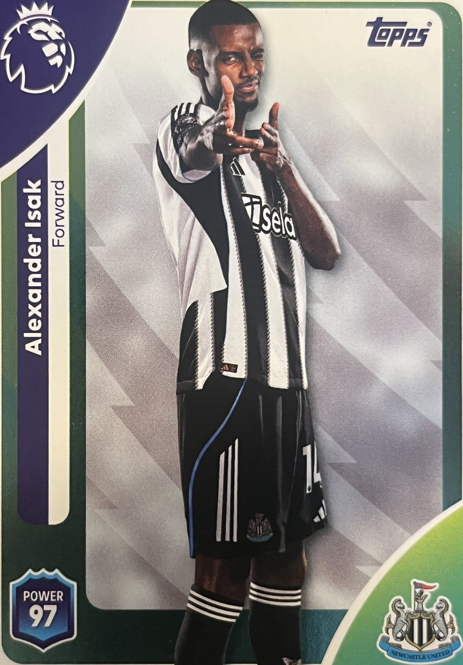 Alexander Isak 2026 2026 Topps Premier League #231