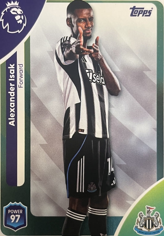 Alexander Isak 2026 2026 Topps Premier League #231