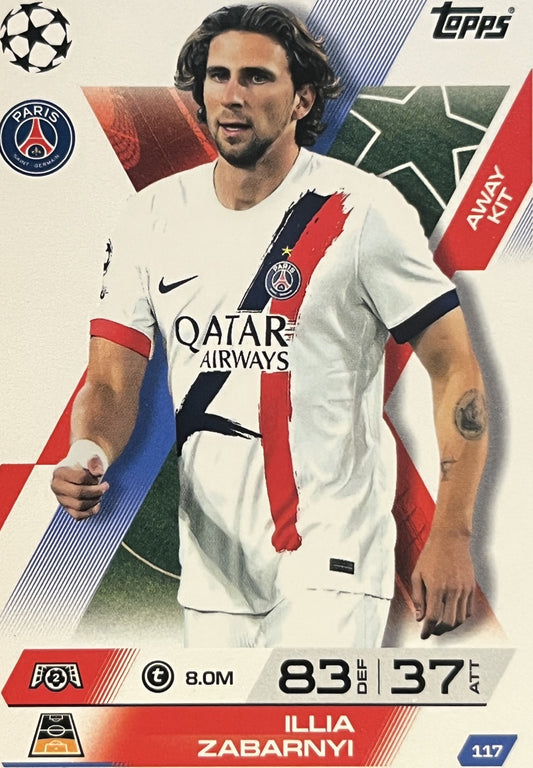 Illia Zabernyi 2026 2026 Topps Match Attax Extra 2026 #117
