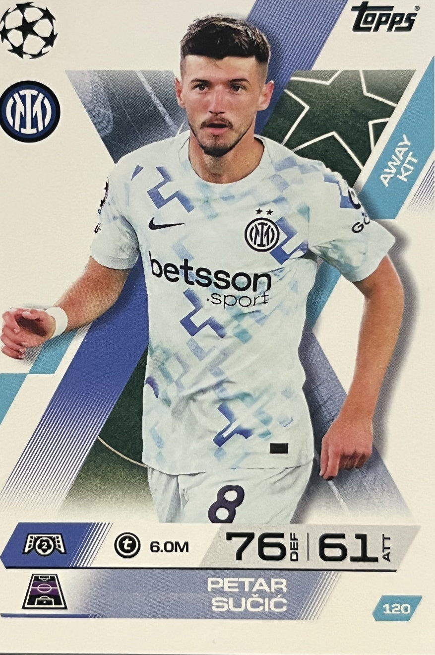 Petar Sucic 2026 2026 Topps Match Attax Extra 2026 #120
