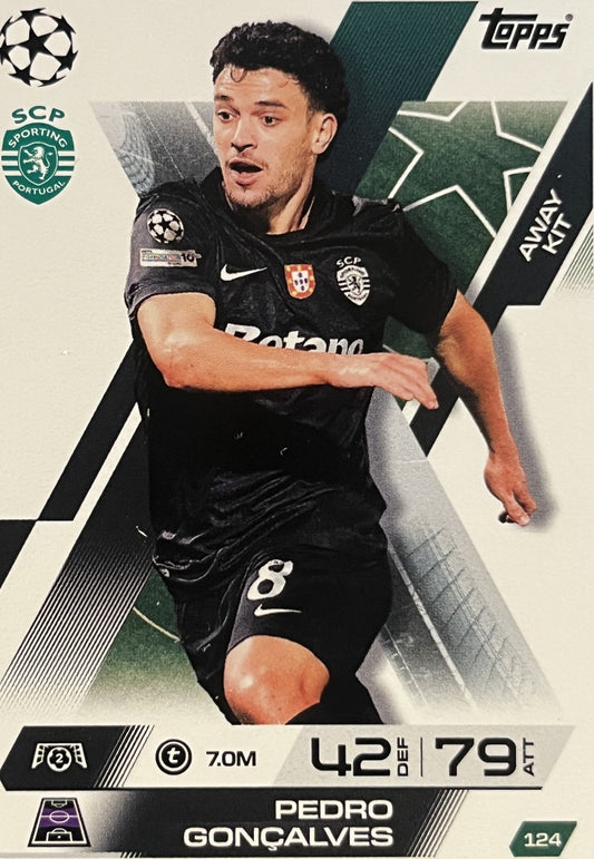 Pedro Goncalves 2026 2026 Topps Match Attax Extra 2026 #124