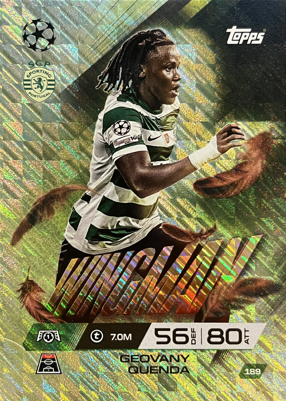 Geovany Quenda 2026 2026 Topps Match Attax Extra 2026 #189