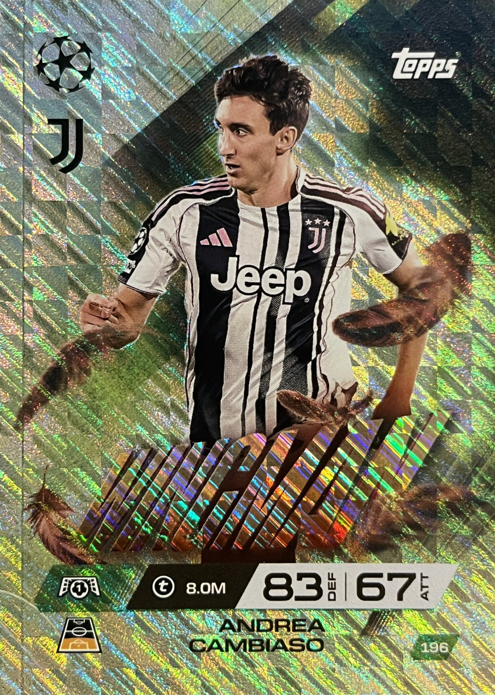 Andrea Cambiaso 2026 2026 Topps Match Attax Extra 2026 #196