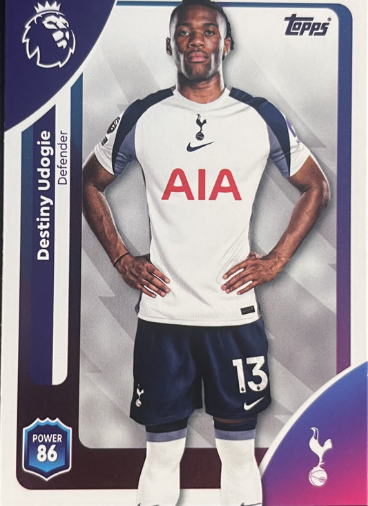 Destiny Udogie 2026 2026 Topps Premier League #258