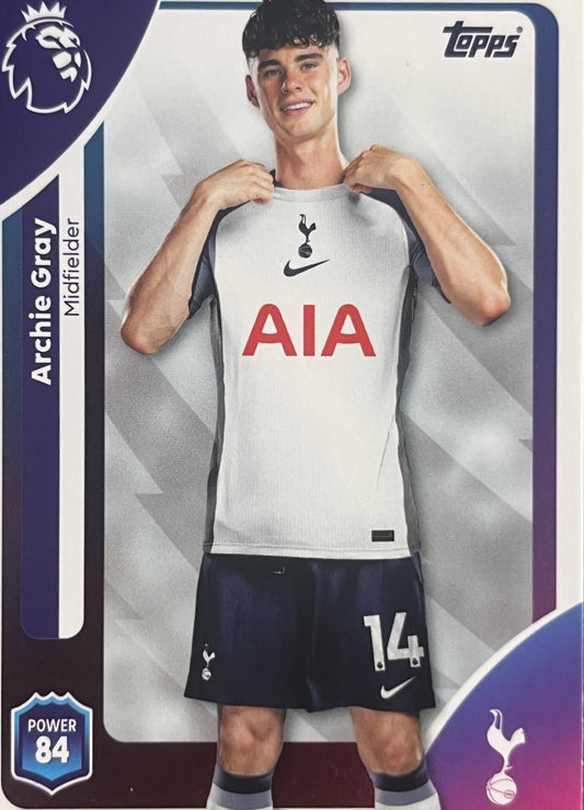 Archie Gray 2026 2026 Topps Premier League #259