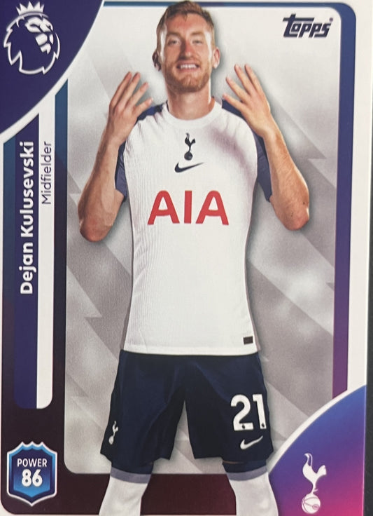 Dejan Kulusevski 2026 2026 Topps Premier League #260