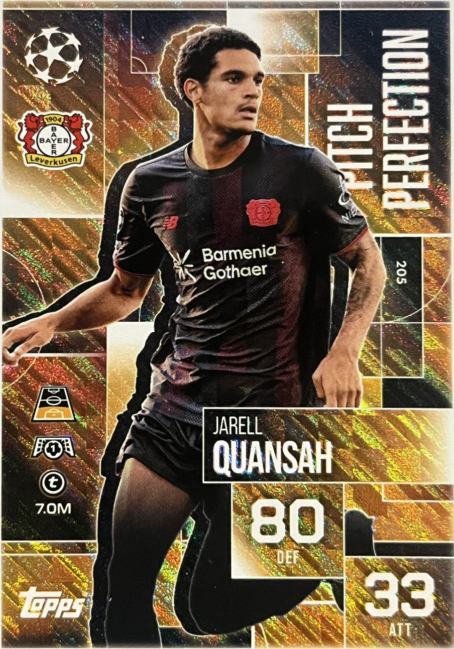 Jerell Quansah 2026 2026 Topps Match Attax Extra 2026 #205