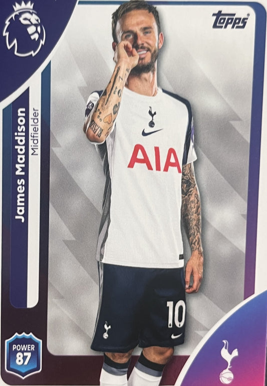 James Maddison 2026 2026 Topps Premier League #262
