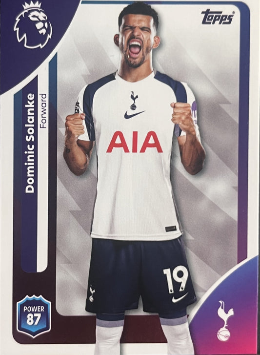 Dominic Solanke 2026 2026 Topps Premier League #267