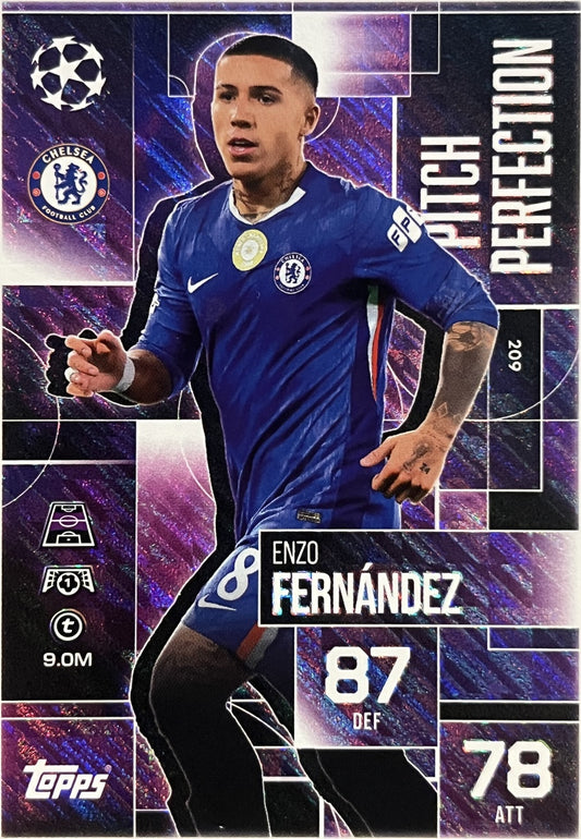 Enzo Fernandez 2026 2026 Topps Match Attax Extra 2026 #209