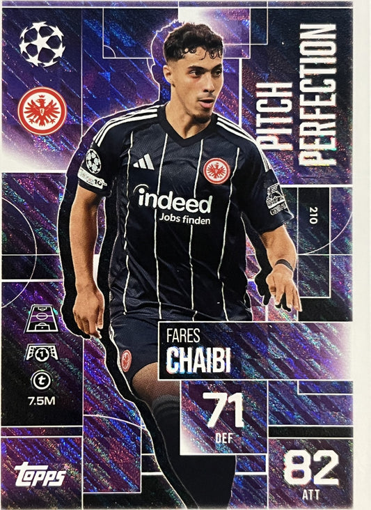 Fares Chaibi 2026 2026 Topps Match Attax Extra 2026 #210