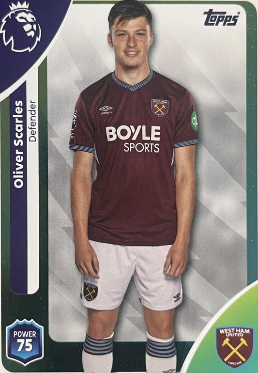Oliver Scarles 2026 2026 Topps Premier League #277