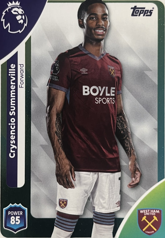 Crysencio Summerville 2026 2026 Topps Premier League #283