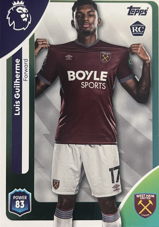 Luis Guilherme 2026 2026 Topps Premier League #285