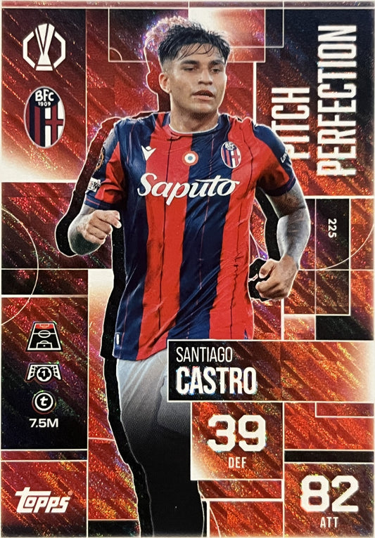 Santiago Castro 2026 2026 Topps Match Attax Extra 2026 #225