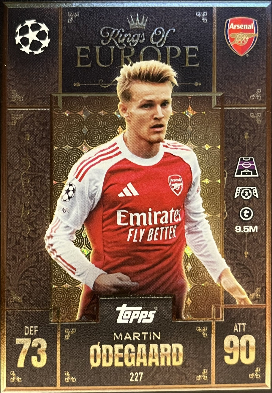 Martin Odegaard 2026 2026 Topps Match Attax Extra 2026 #227