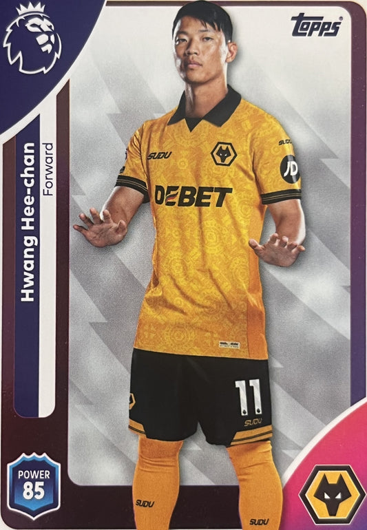Hwang Hee-Chan 2026 2026 Topps Premier League #301