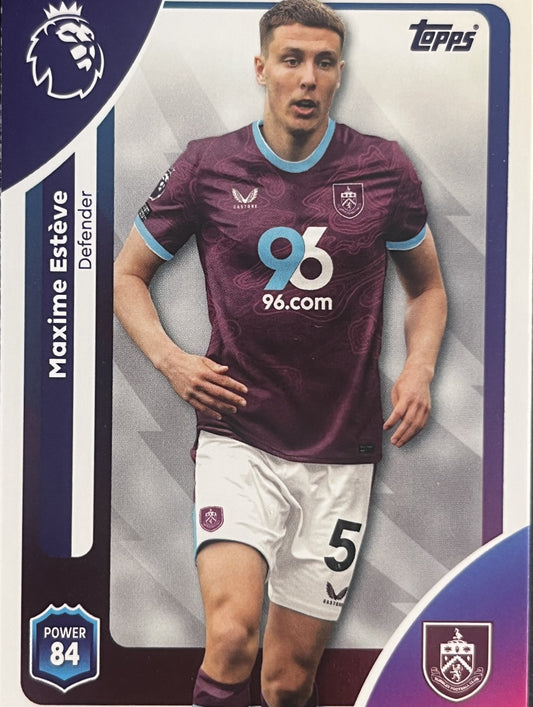 Maxime Estève 2026 2026 Topps Premier League #309