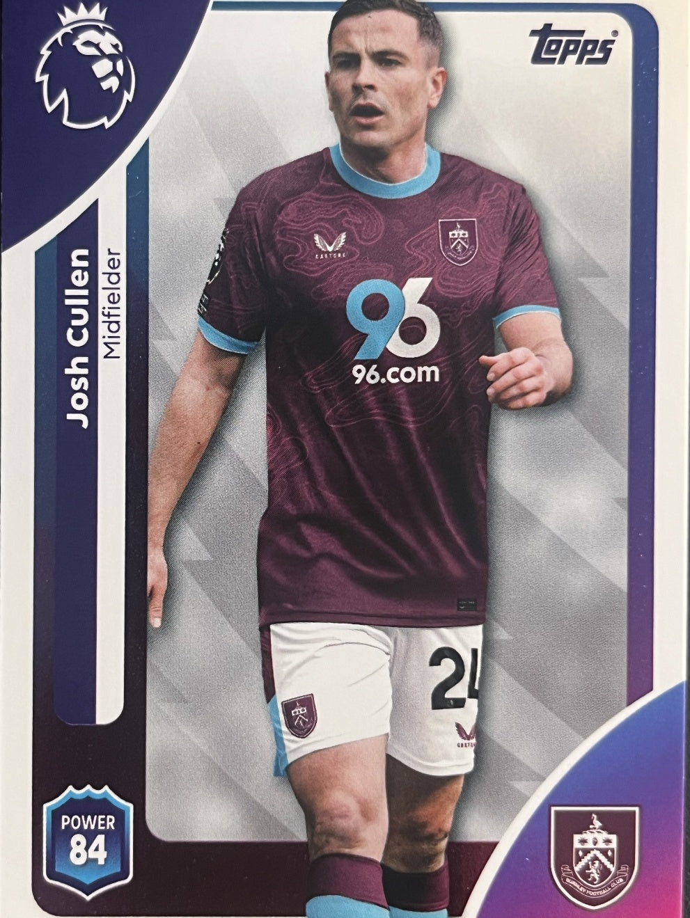 Josh Cullen 2026 2026 Topps Premier League #314