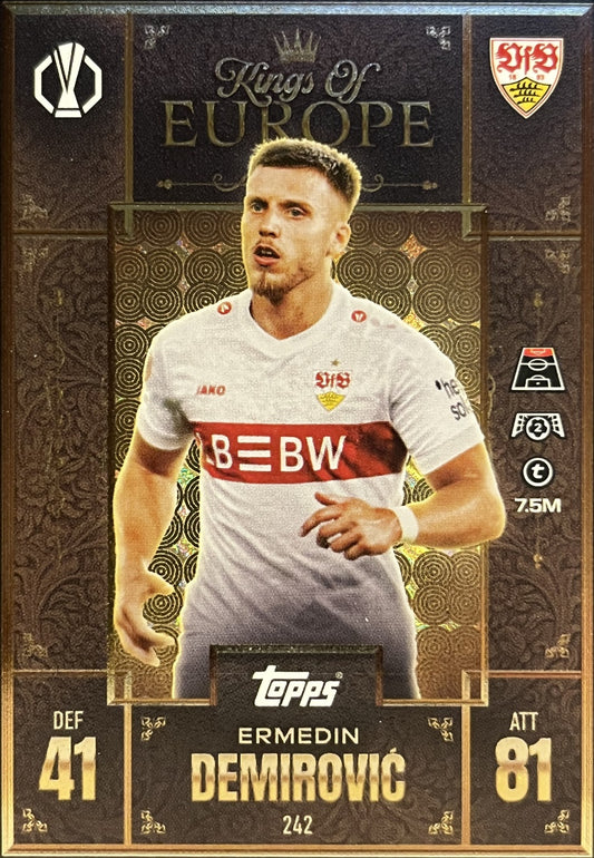 Ermedin Demirovic 2026 2026 Topps Match Attax Extra 2026 #242