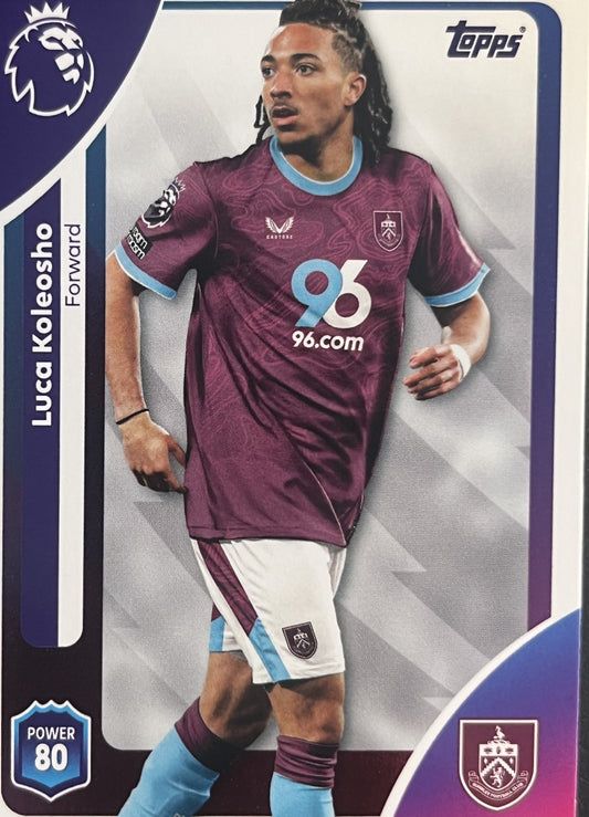 Luca Koleosho 2026 2026 Topps Premier League #319