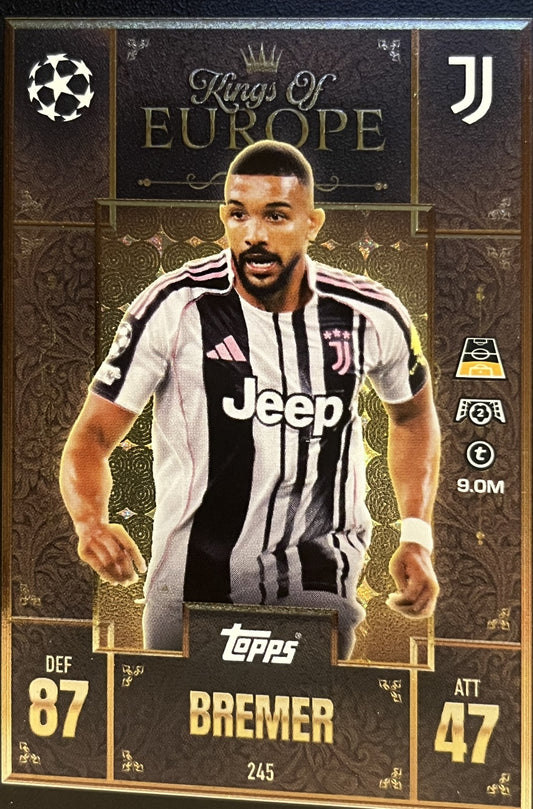 Bremer 2026 2026 Topps Match Attax Extra 2026 #245