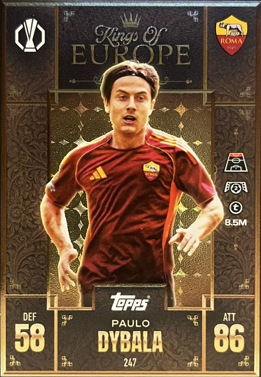 Paulo Dybala 2026 2026 Topps Match Attax Extra 2026 #247