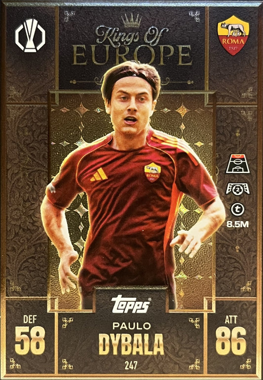 Paulo Dybala 2026 2026 Topps Match Attax Extra 2026 #247