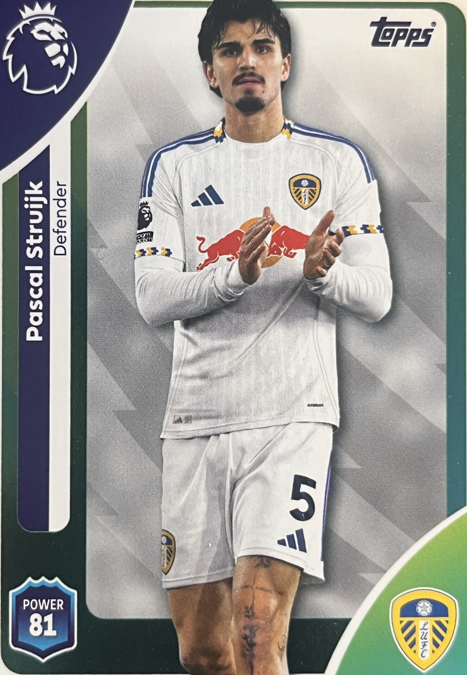 Pascal Struijk 2026 2026 Topps Premier League #328